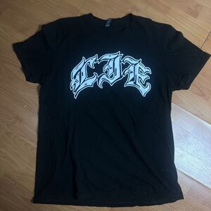 LIE Latinos Run Hardcore Texas Band T-Shirt Size Medium